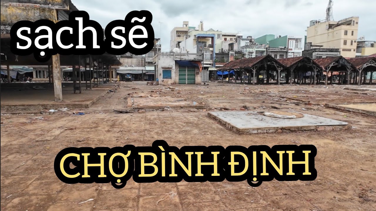 Chợ cũ Bình Định hiện nay (15/01/2024)