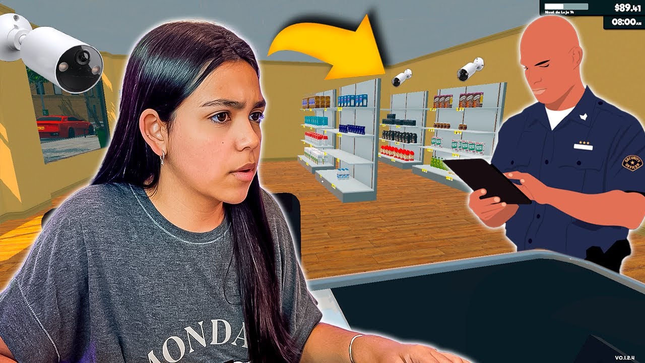 QUERO VER ROUBAR MEU SUPERMERCADO AGORA - Supermarket Simulator