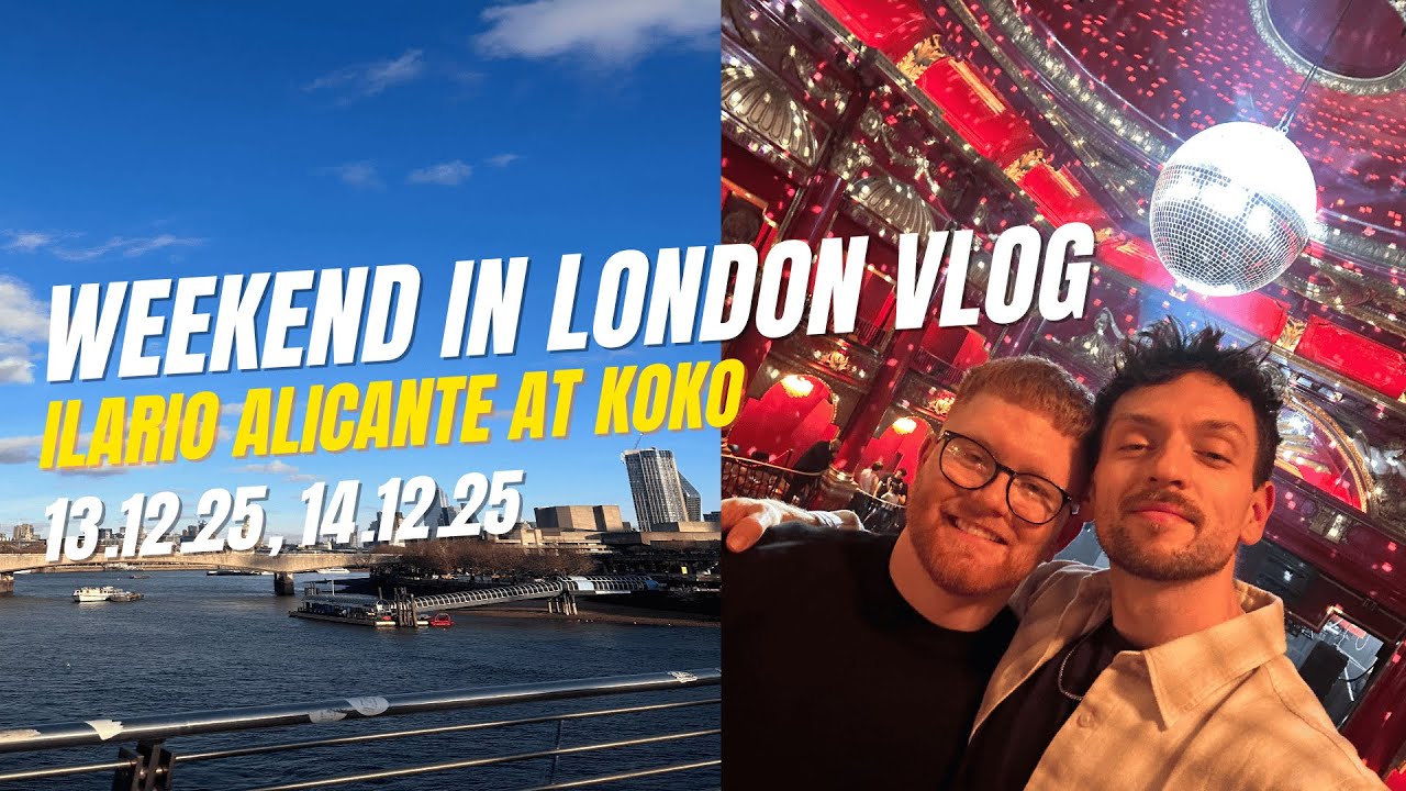 ILARIO ALICANTE AT KOKO | WEEKEND IN LONDON VLOG