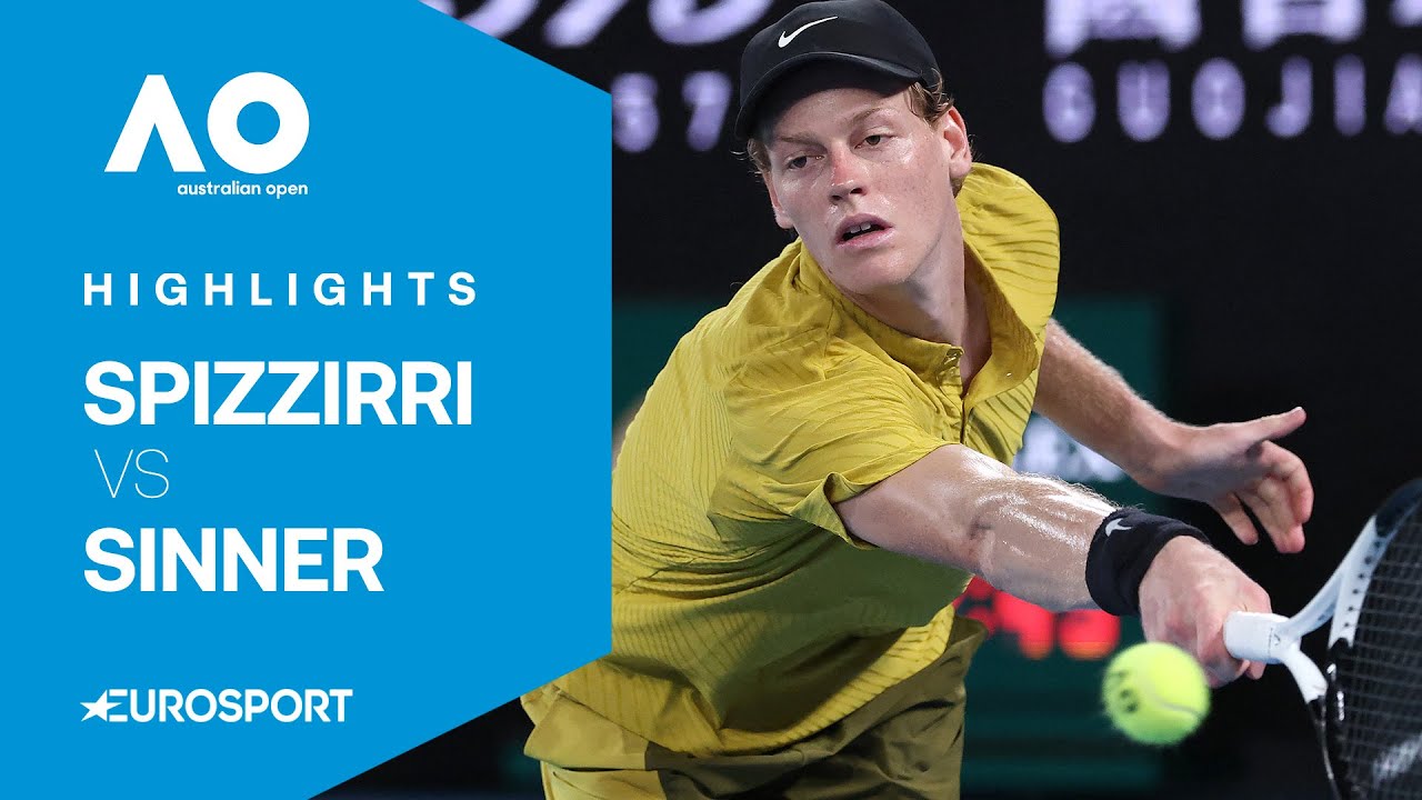 Eliot Spizzirri - Jannik Sinner | Highlights deutsch | 3. Runde | Australian Open 2026 | Tennis