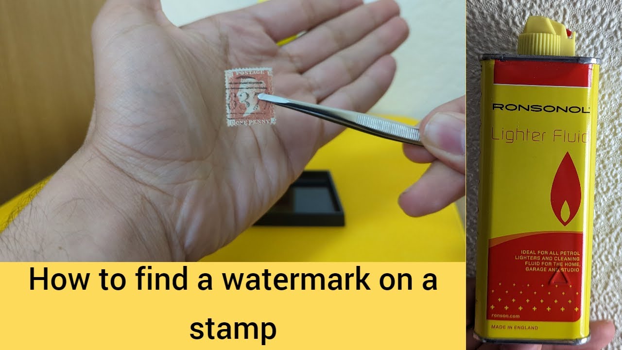 How to Find a Watermark on Stamps (Beginner's Guide)