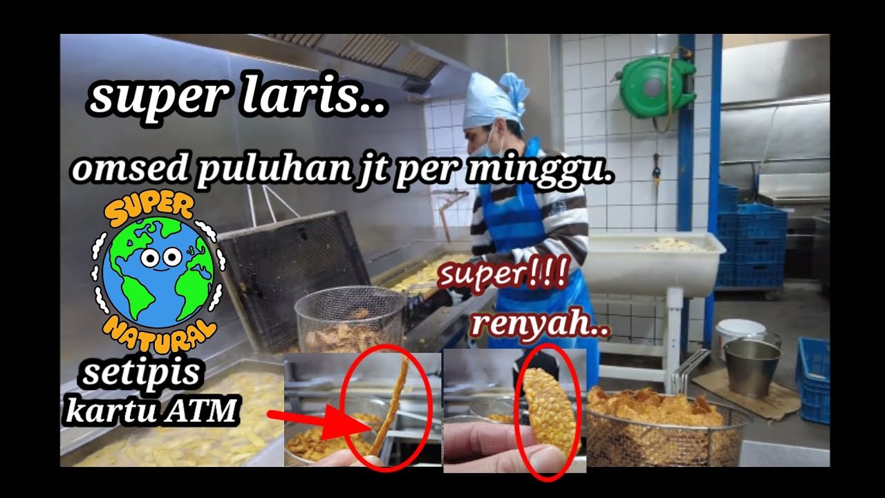 PROSES PEMBUATAN KERIPIK TEMPE TERLARIS...