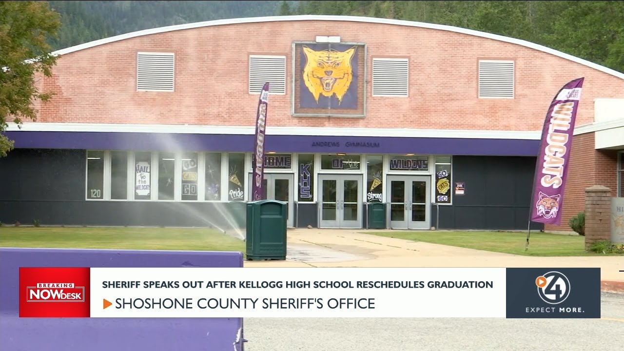 'The Sheriff's Office did not cancel graduation': Shoshone County Sheriff speaks out after Kellogg