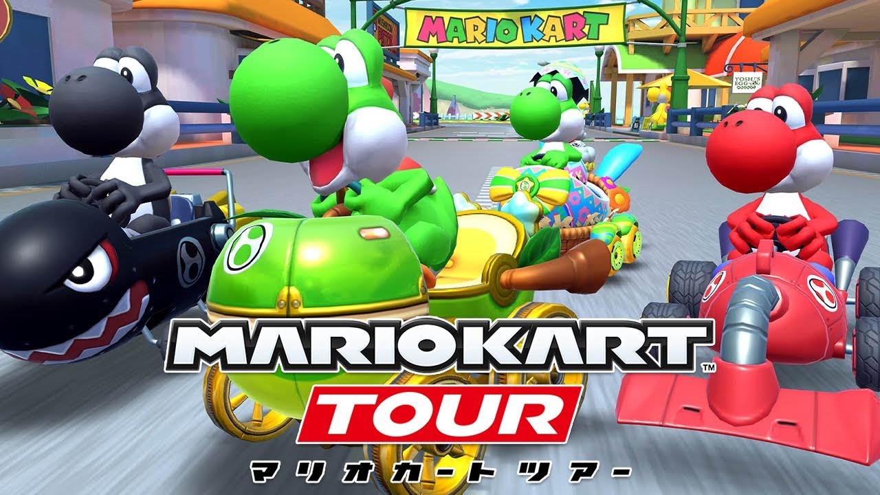 Mario Kart Tour - Yoshi Tour 2021 (All Cups)