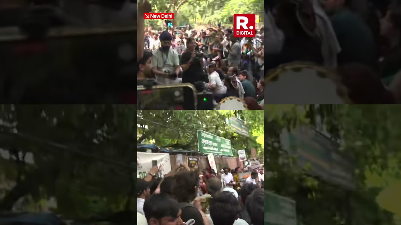 Cockroach Janta Party Launches Massive Protest Against Education System In New Delhi