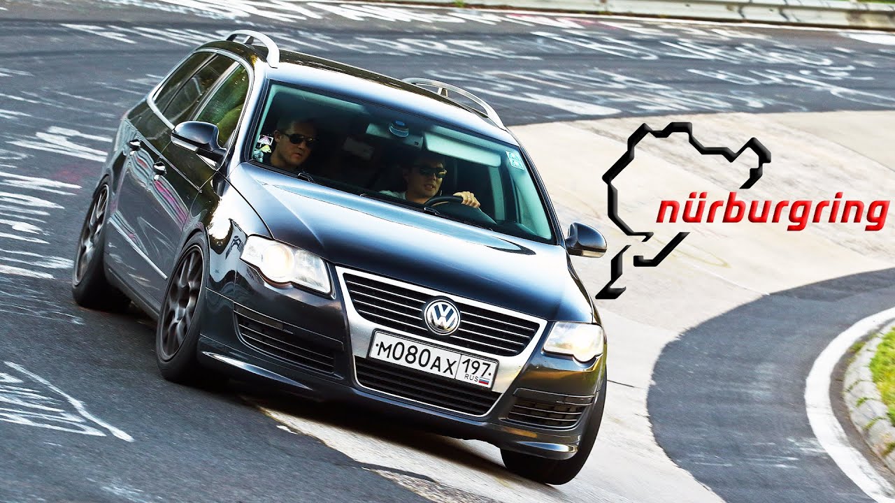 VW Passat B6 2.0 TSI stage 1 на Nürburgring Nordschleife