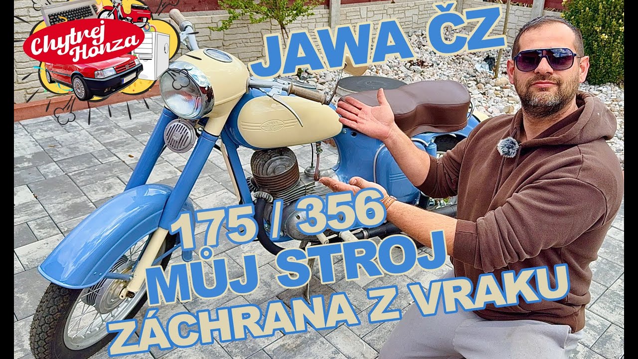 Moje Jawa ČZ 175/356 – Z popela zpět na silnici! Kompletní amatérská renovace po 4 letech