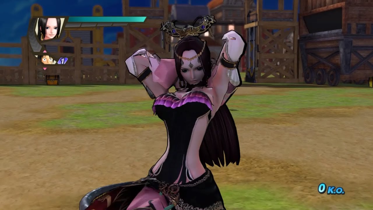 One Piece Pirate Warriors 3 Hancock Dynasty Warriors Diaochan Level 100 Gameplay