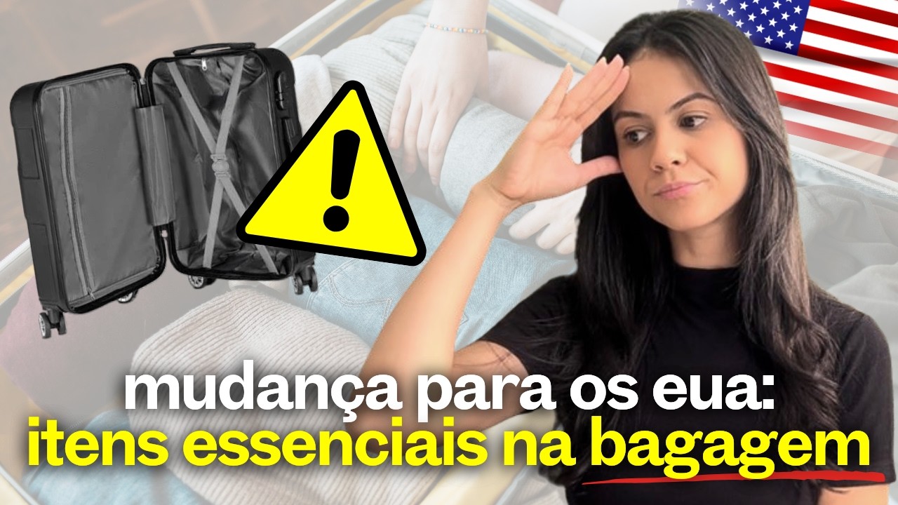 Erros ao fazer malas para os EUA — o que arrependo de ter trazido