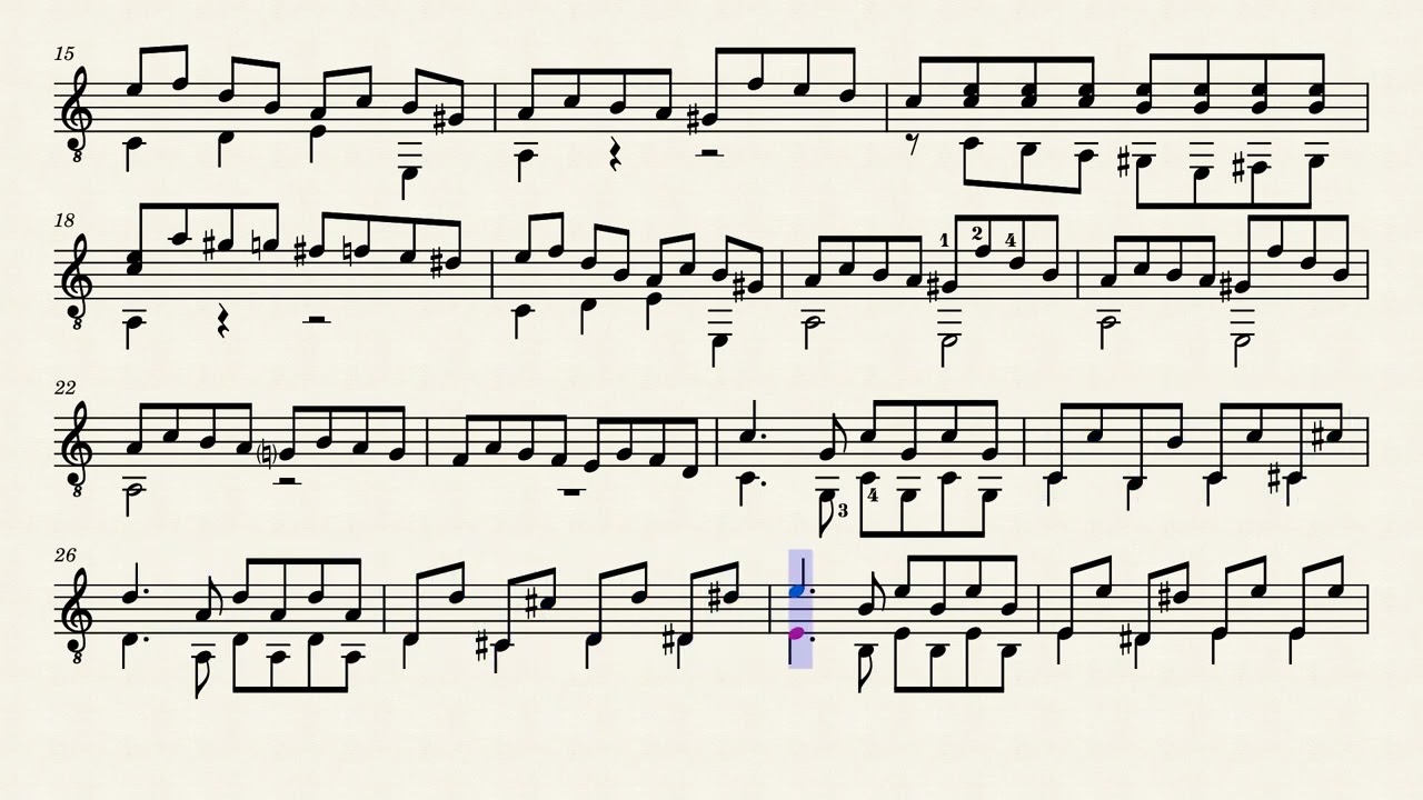 L'Agitation – Op.204, No.6 – Ferdinando Carulli