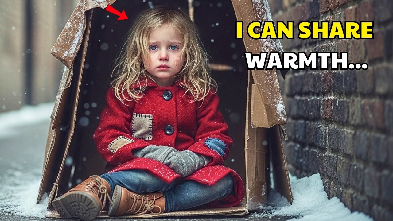A POOR GIRL LEADS A BILLIONAIRE TO HER CARDBOARD HOME — HER WORDS STOP HIM COLD