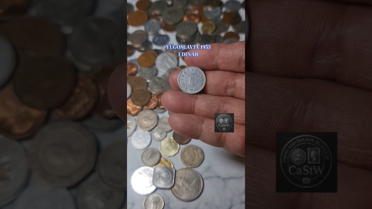 COIN COLLECTING: YUGOSLAVIA 1953 1 DINAR 