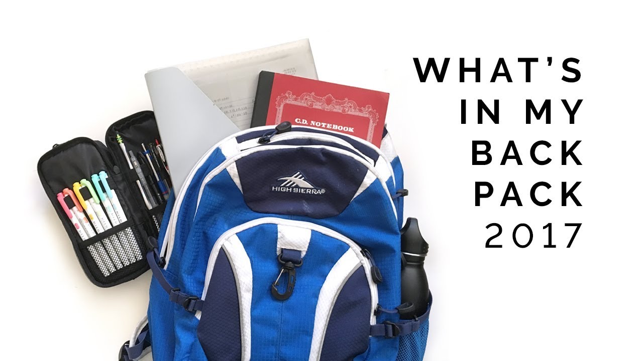 what's in my backpack 🎒 sophomore year of high school