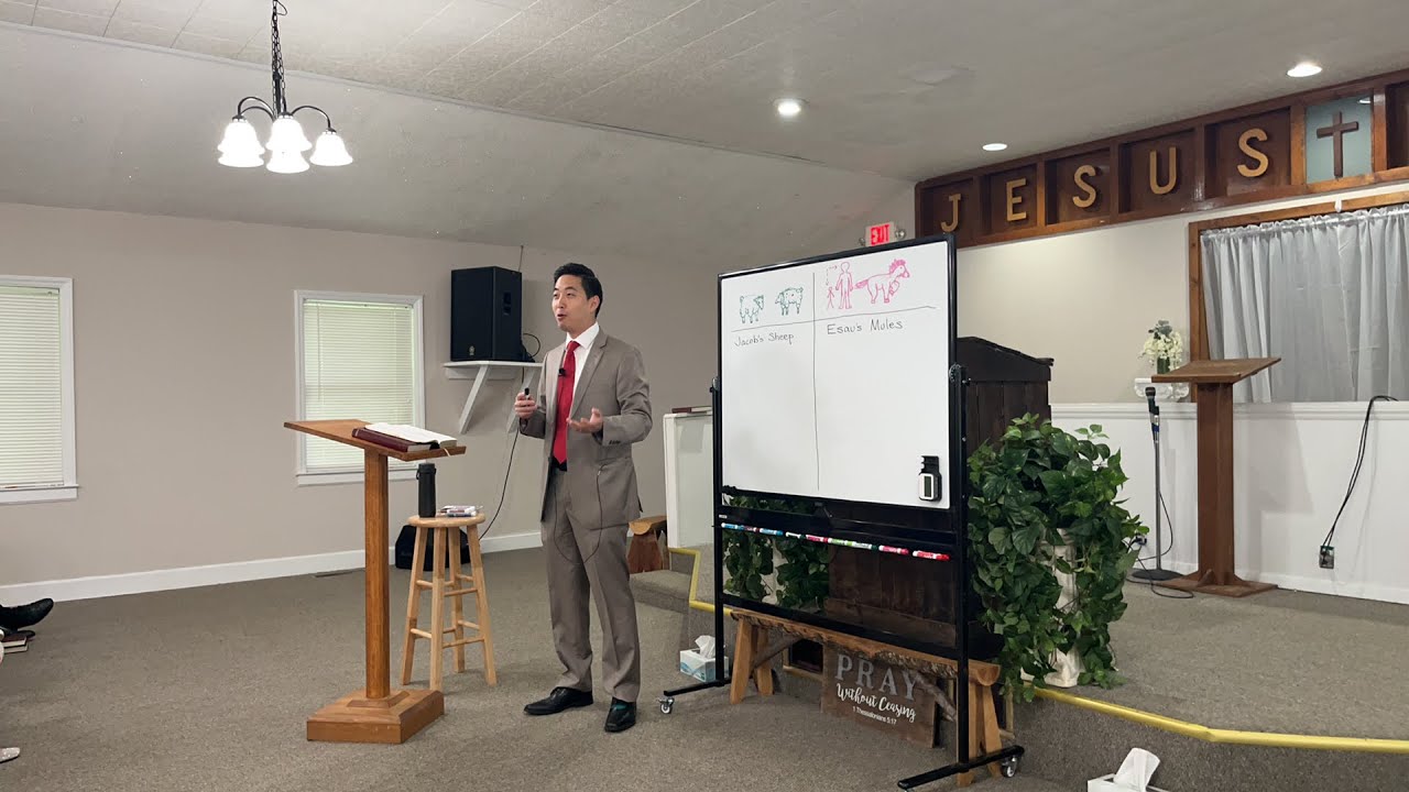 Gene Kim Preaching “Jacob’s Sheep, Esau’s Mules”