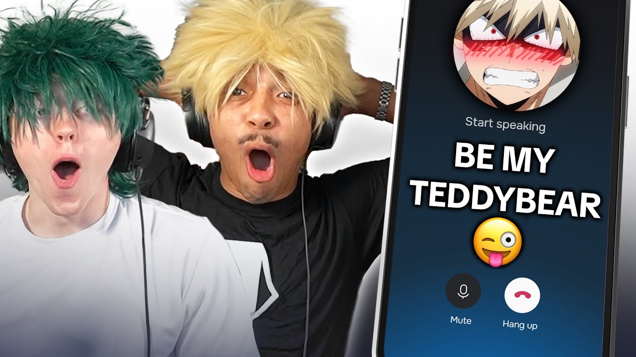 MHA Voice Actors React to CRINGE AI Chat Bots