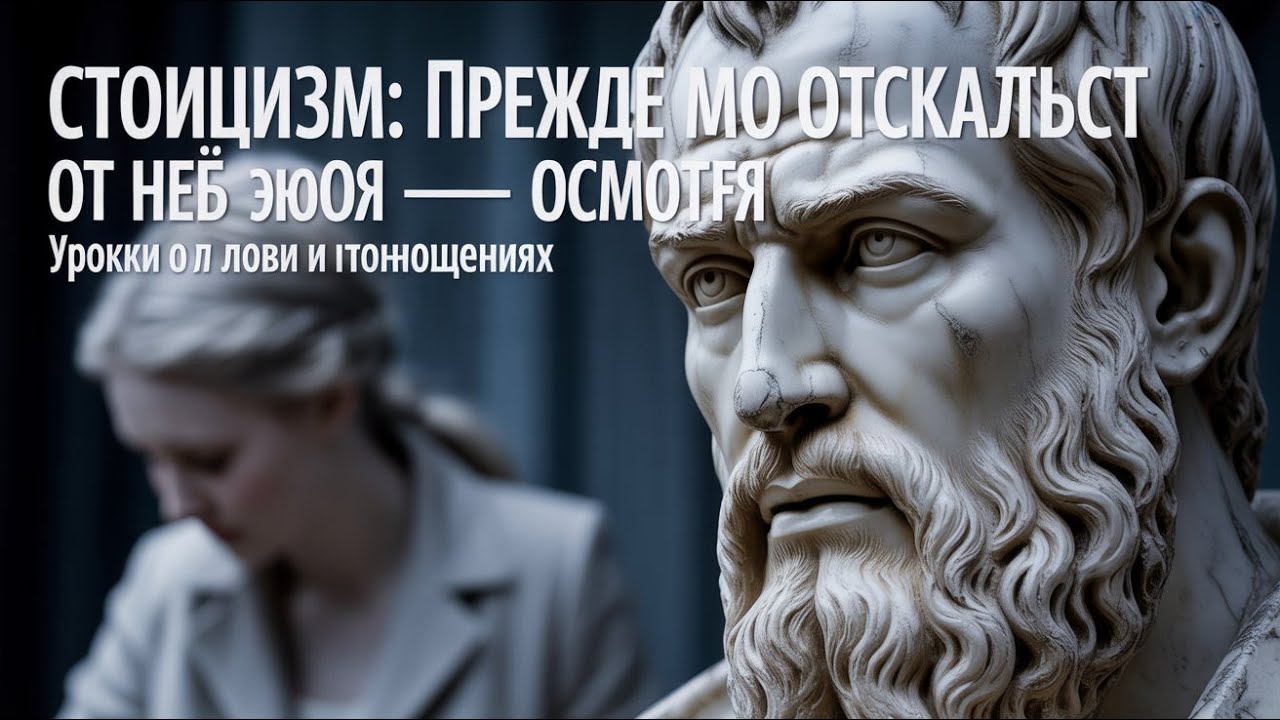 Стоицизм: прежде чем отказаться от неё — посмотри это | Уроки о любви и отношениях
