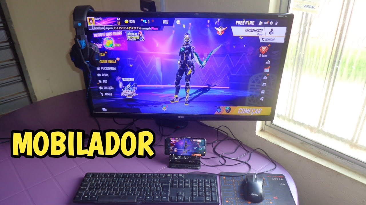 PARA QUE PC? É MELHOR MOBILADOR NA TV COM TECLADO E MOUSE NO CELULAR @eliplaybr