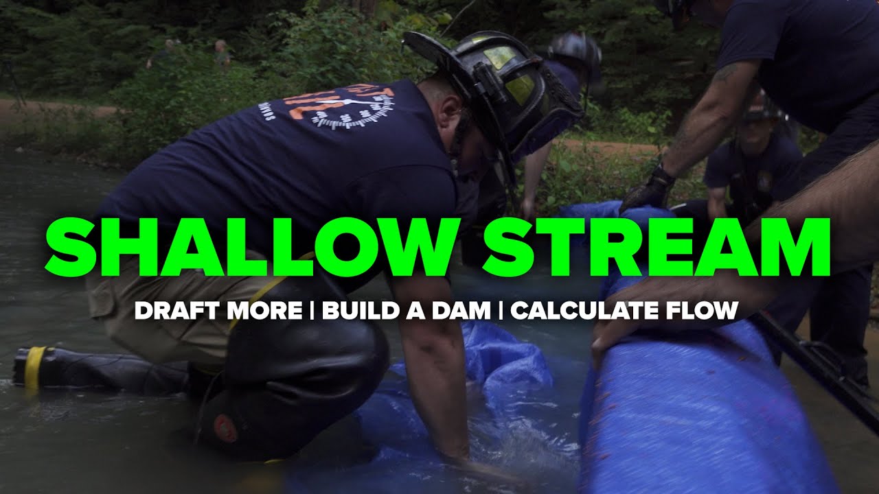 Drafting from Shallow Sources | How to Dam a Stream (Rural Water Supply - E7)