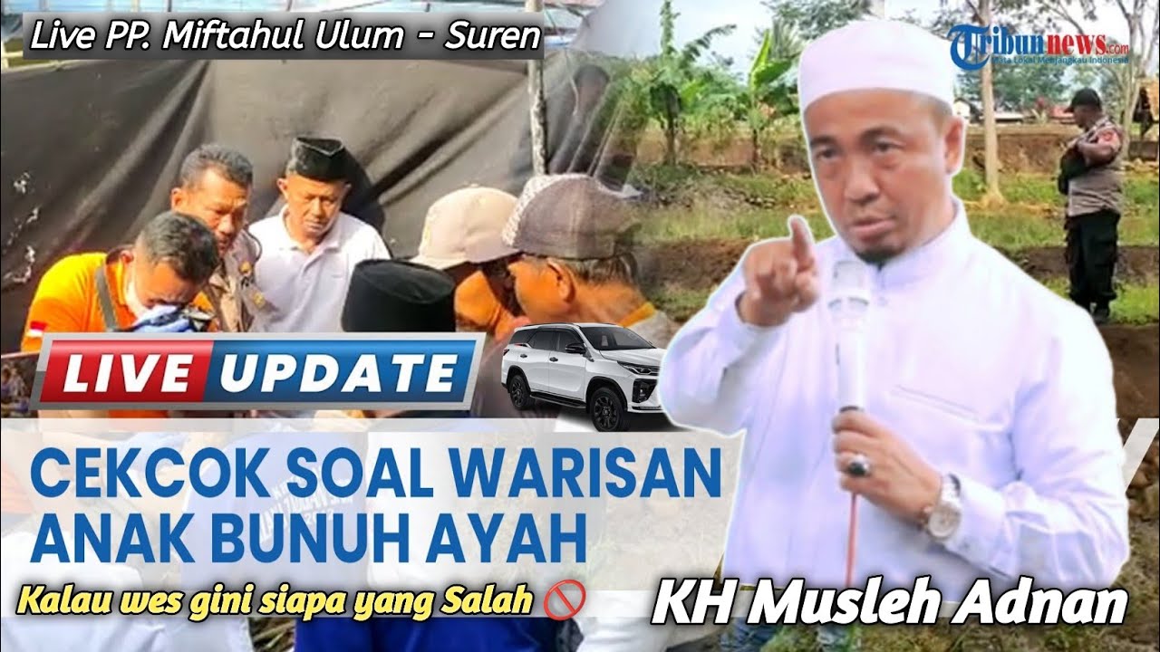Ceramah lucu & Viral terbaru 2025 || KH Musleh Adnan live Suren Ledokombo