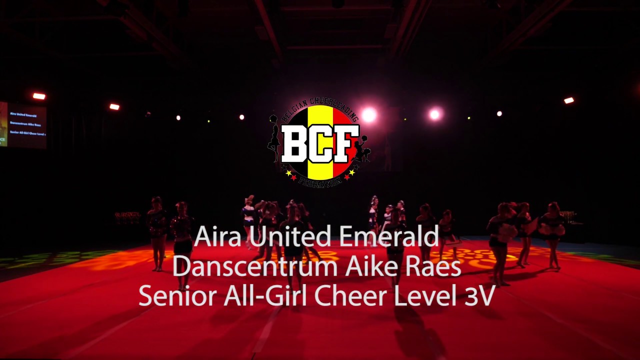 Aira United Emerald - Danscentrum Aike Raes - Senior All Girl Cheer Level 3 - 2019