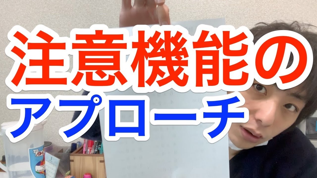 注意機能のアプローチ