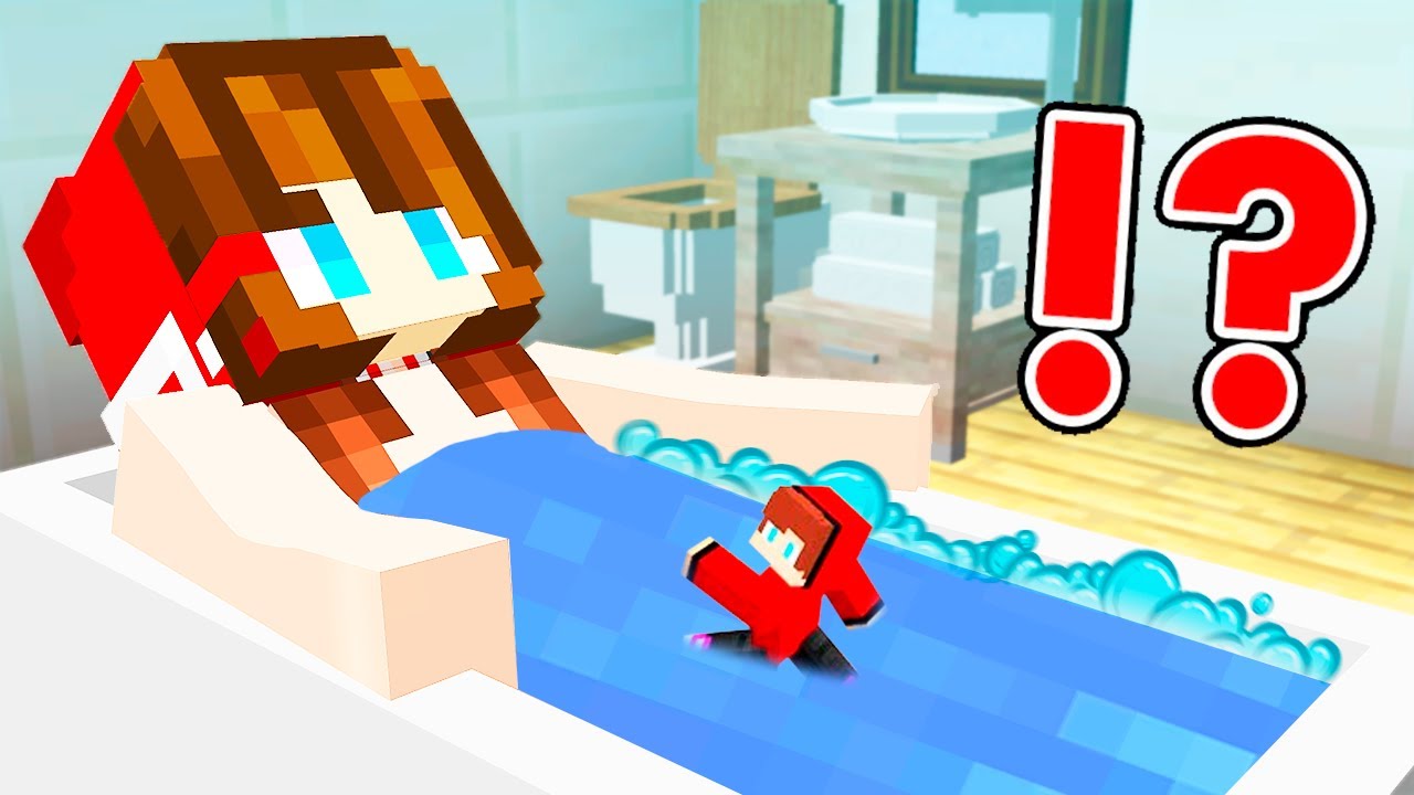 Джей Джей прячется в доме?! Майзен Джей Джей и Майки из Minecraft