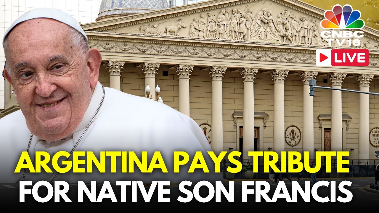 Pope Francis Death LIVE: Argentina Pays Tribute to Native Son Pope Francis After His Death | N18G