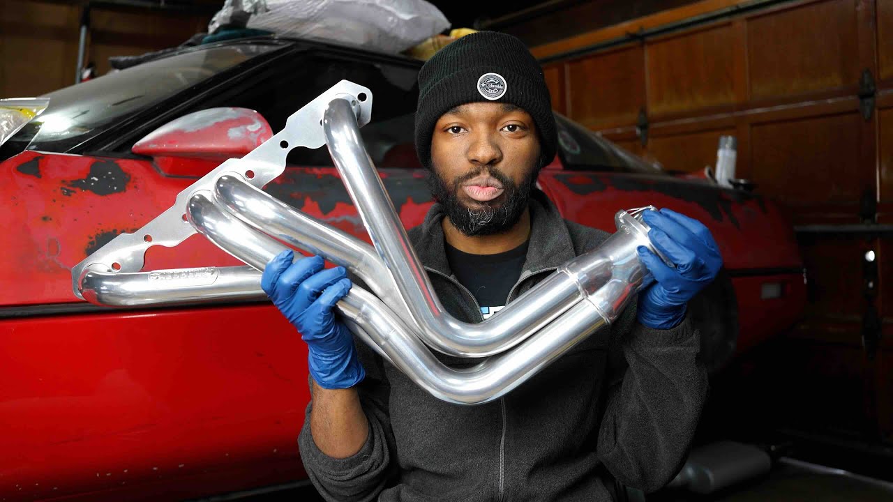 Ultimate C4 Corvette Exhaust Upgrade! Long Tube Headers & Custom Exhaust Install