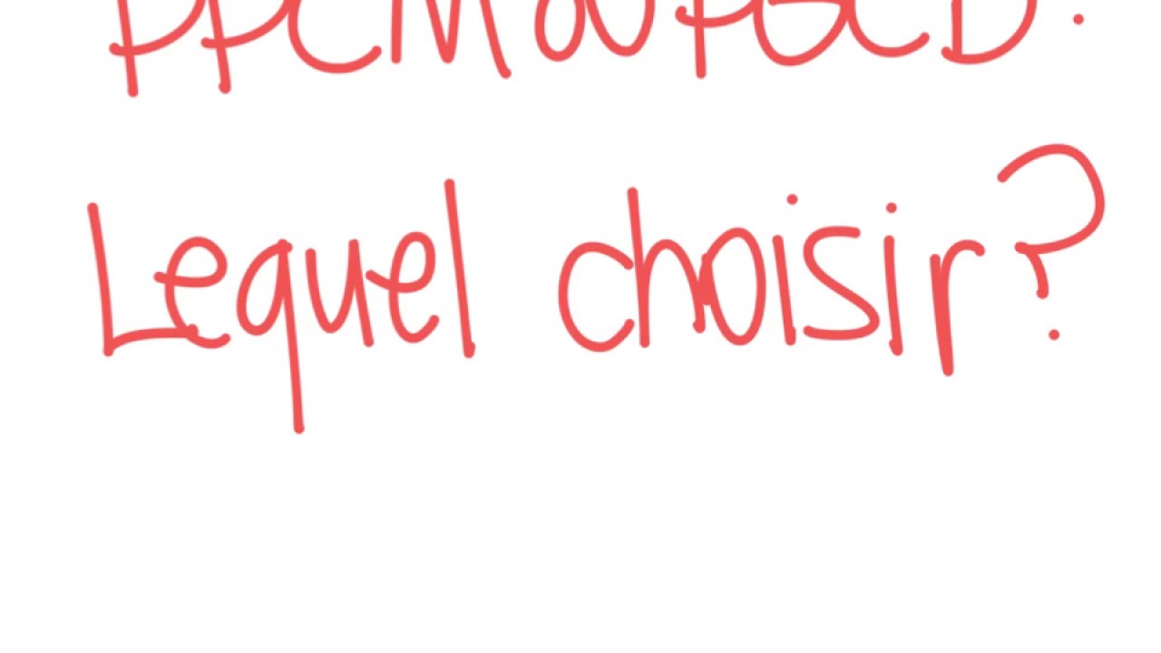 PPCM ou PGCD: Lequel choisir?