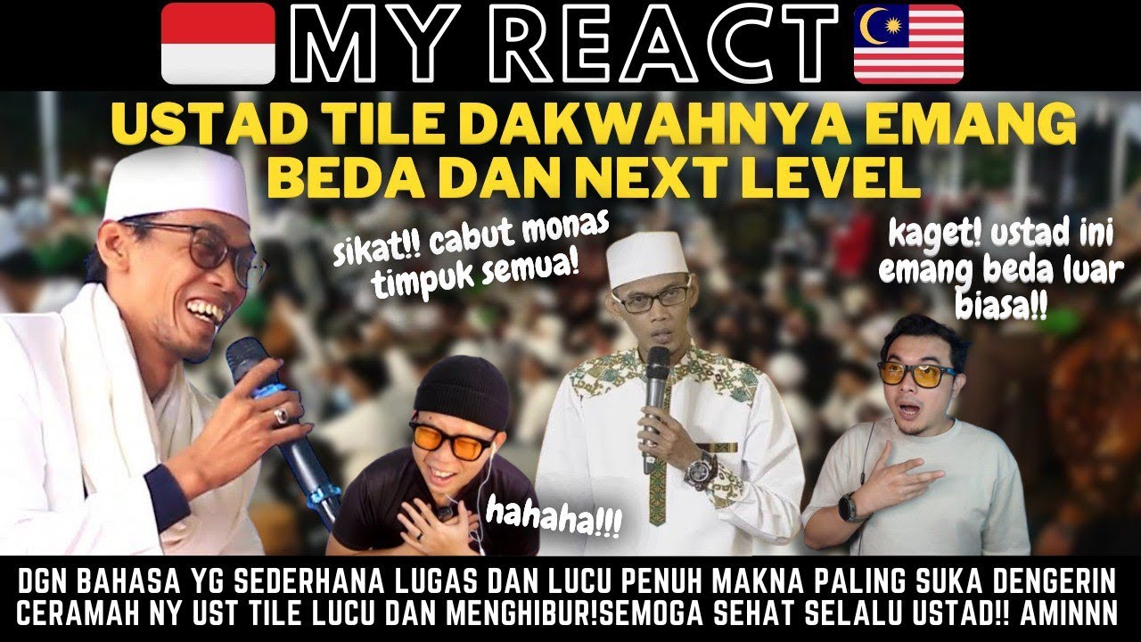 YA AMPUN! USTAD TILE DAKWAHNYA EMANG BEDA DAN NEXT LEVEL