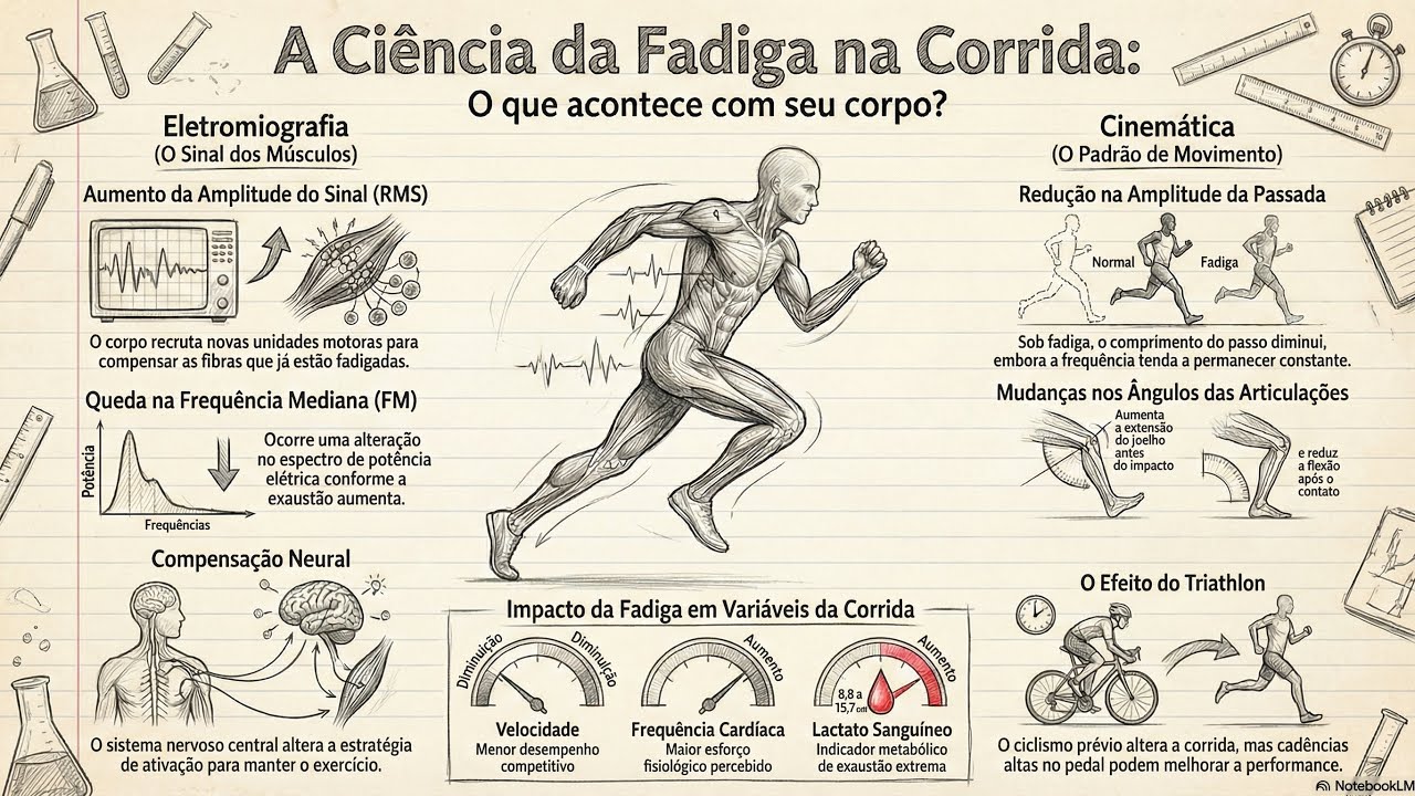 Como a fadiga muscular altera seu movimento.