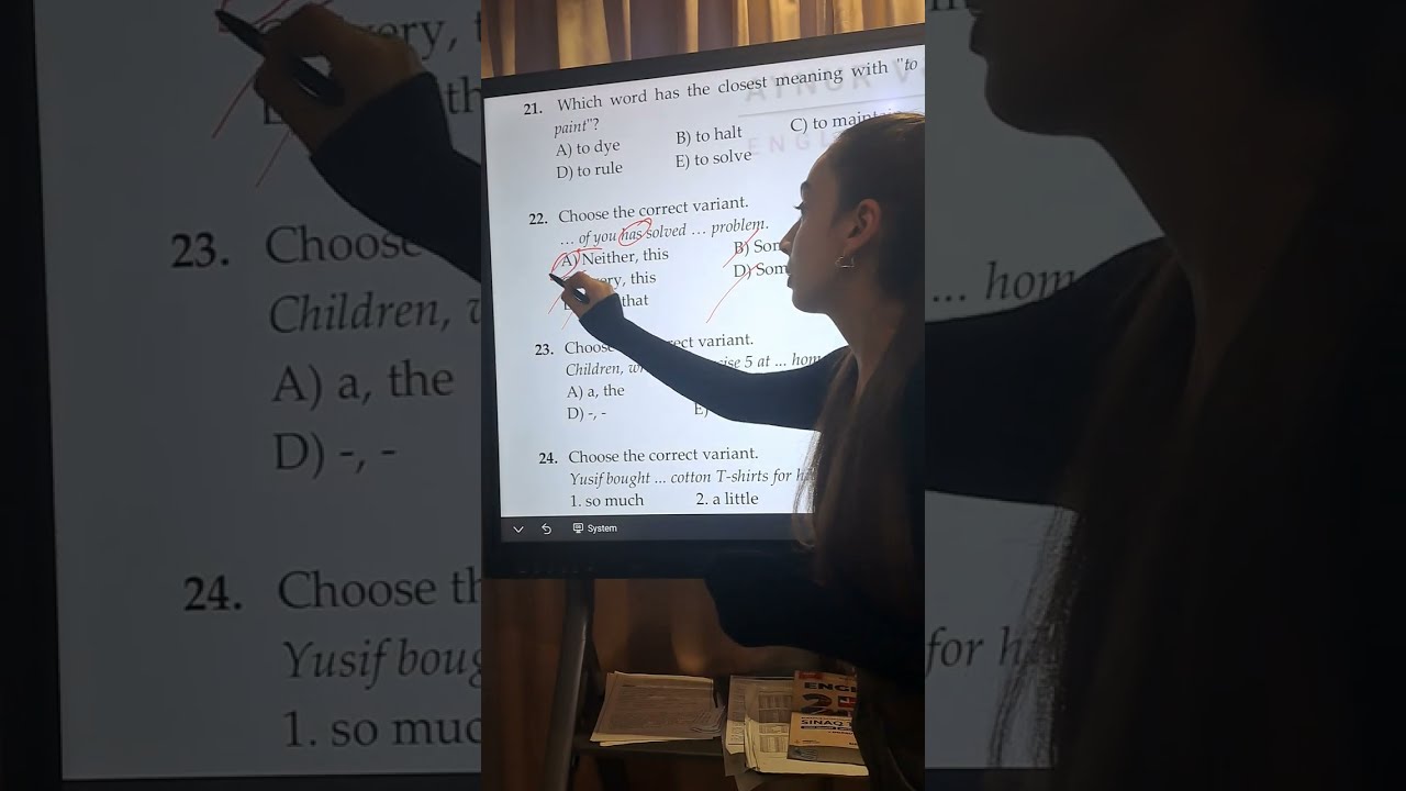Yağmur Allahverdiyeva -10-cu sinif şagirdi. Möhtəşəm sınaq izah edir👏👏👏