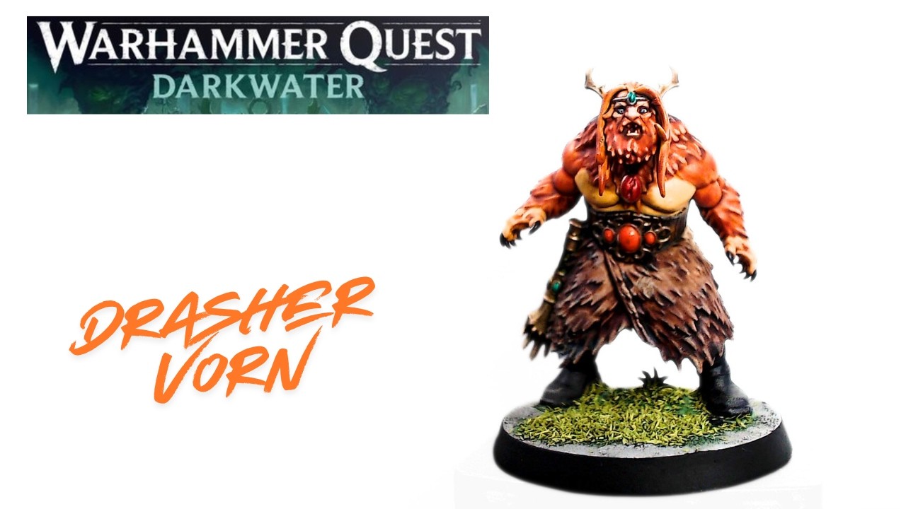 How to paint Drasher Vorn from Warhammer Quest: Darkwater