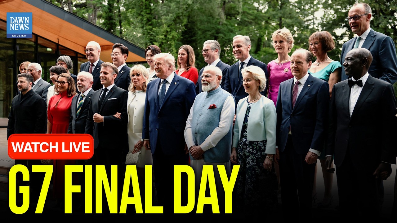 🔴 LIVE: G7 Leaders Gather for Final Day of Summit in France