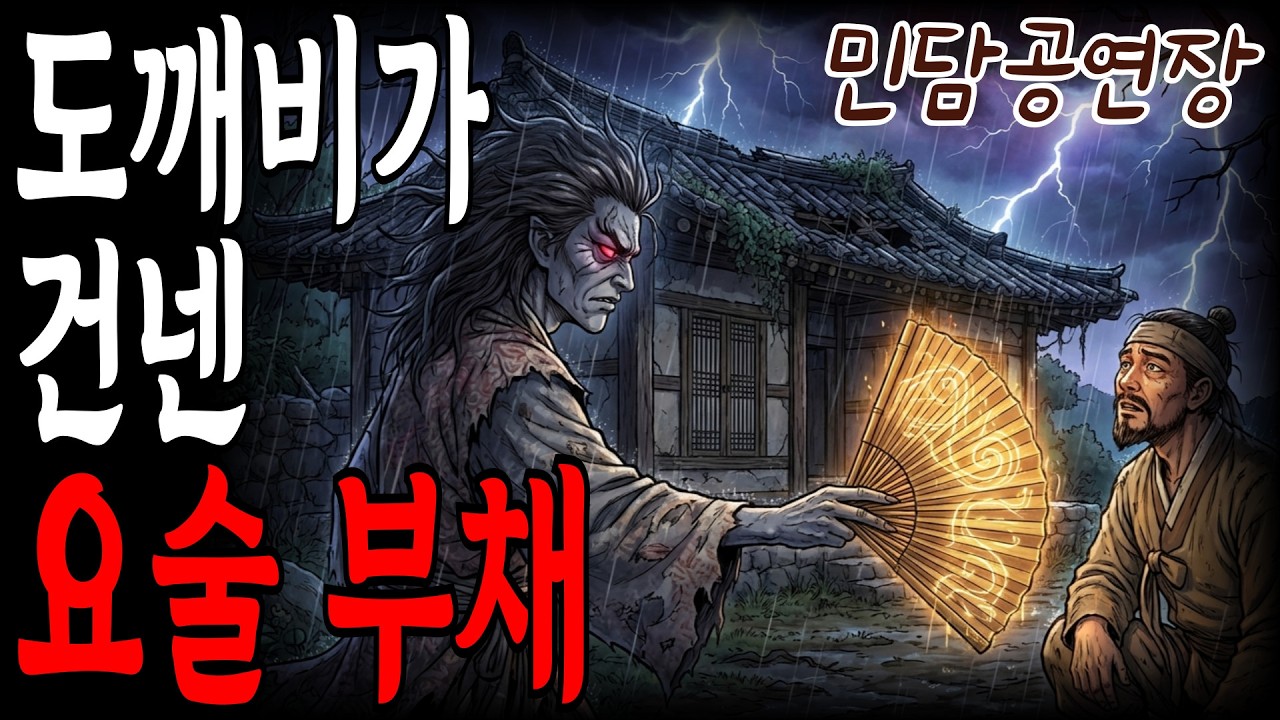 도깨비가 건네 준 요술 부채 | 잠자기 전 듣는 옛날이야기 | 민담 | 야담 | 전래동화 | 불교설화 | 불교이야기 | 불교민담 | 불교야담