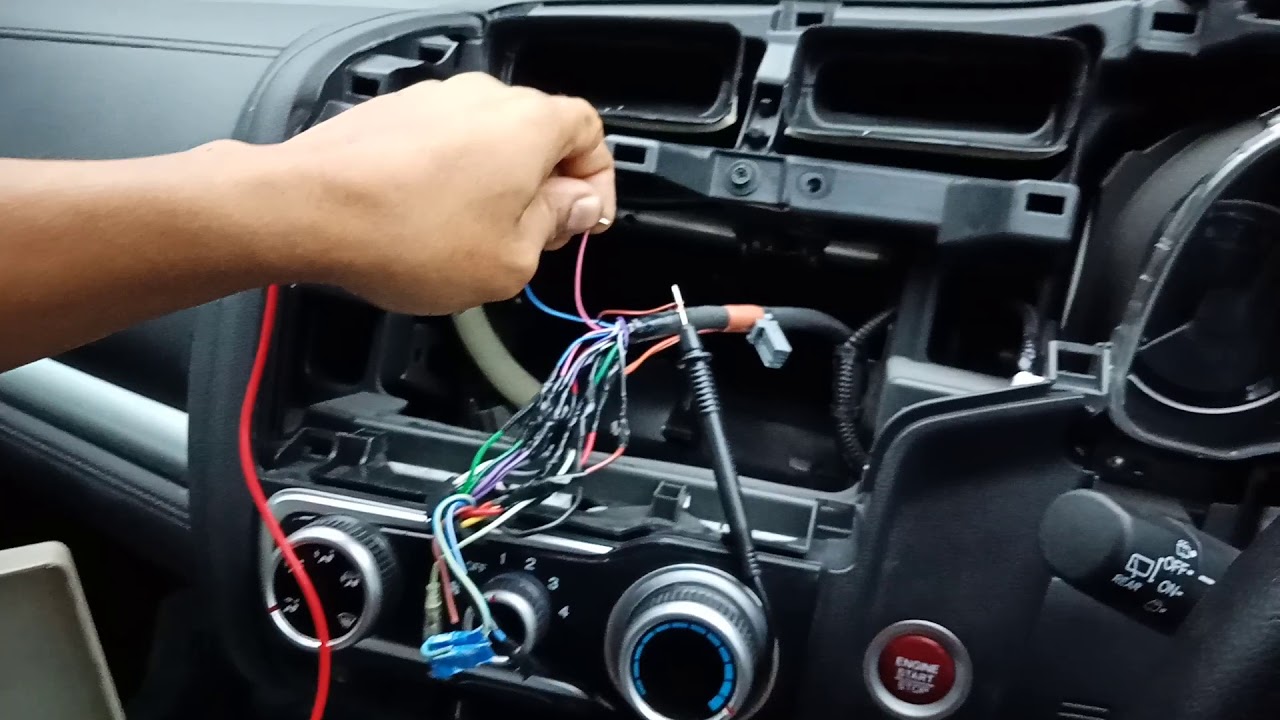 Tutorial koneksi kabel steering remote honda jazz dengan dvd universal