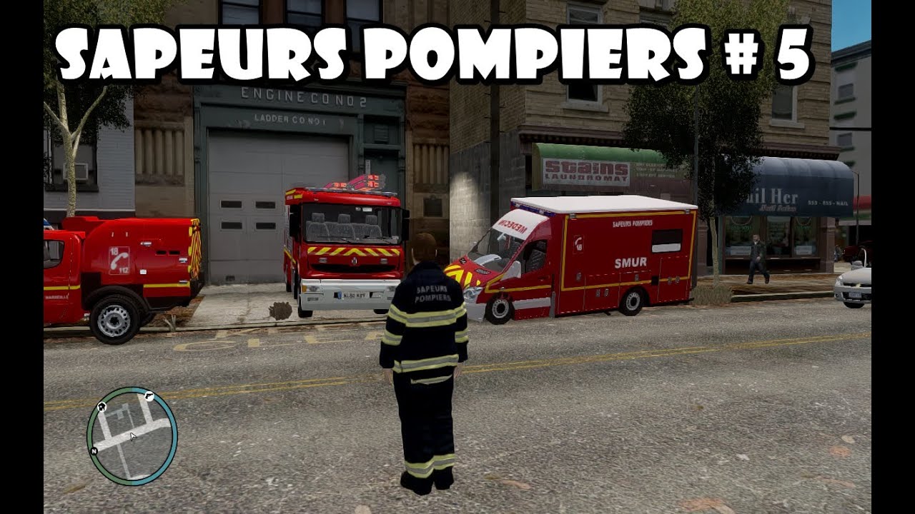 GTA IV : FDLC Script # 5 -  Sapeurs Pompiers