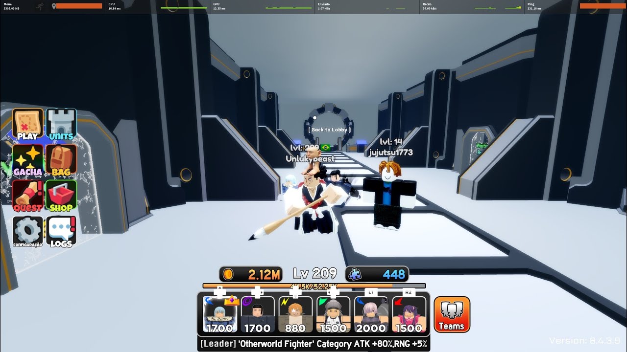 anime world Tower defense solo shadow realm insane (jujutso update)