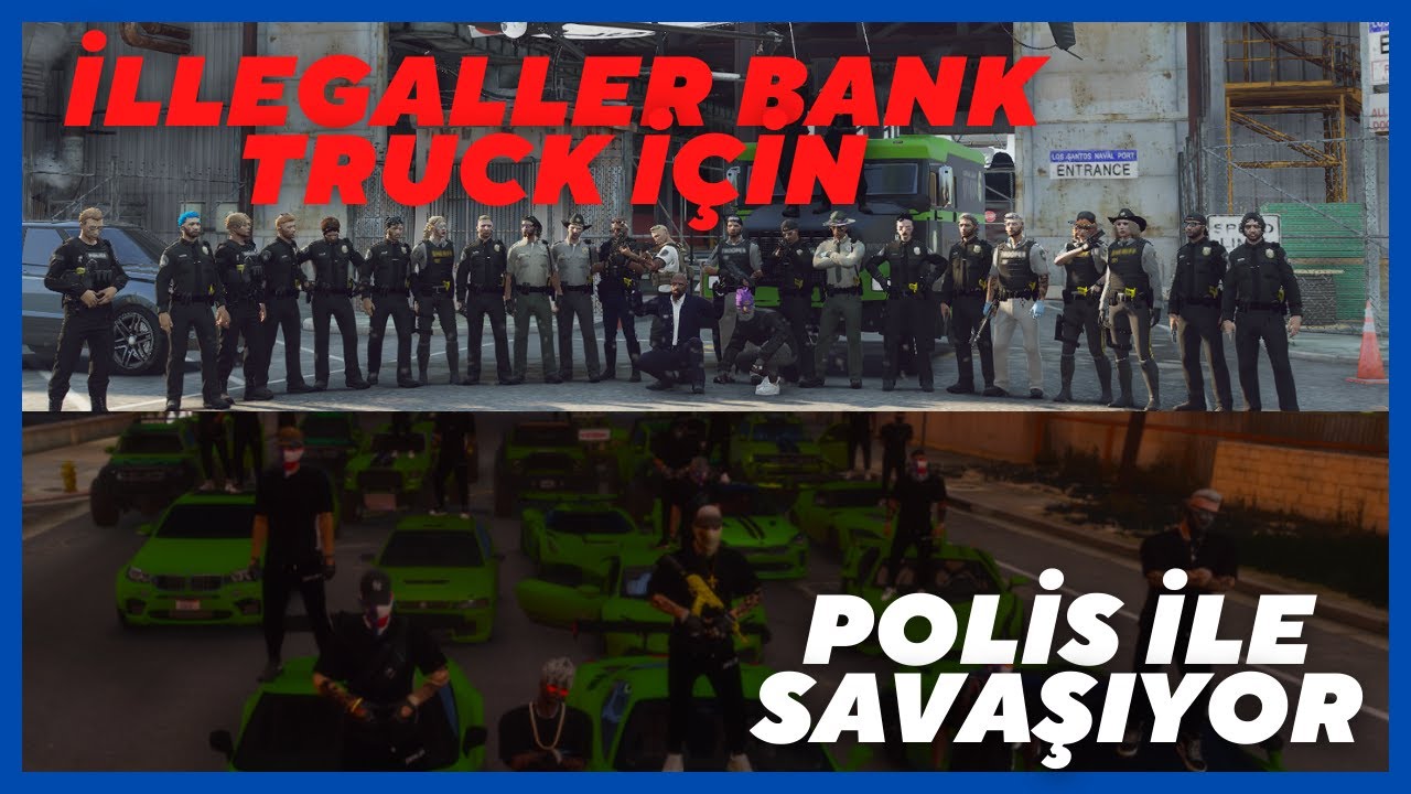 İLLEGALLER BANK TRUCK İÇİN SAVAŞIYOR #VRRP