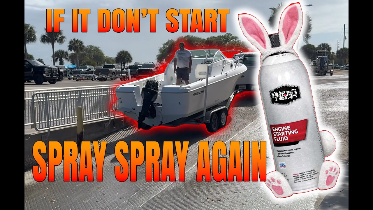 Эфирный кролик прибыл! Церемония начала кемпинга на рампе.