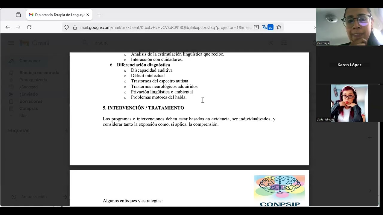 Modulo II parte I Diplomado Terapia de Lenguaje
