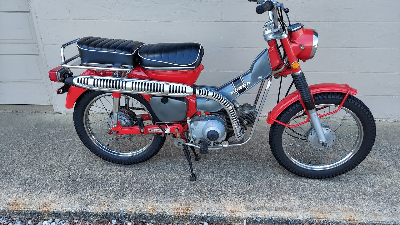 Honda CT90 Trail 90 1972 года выпуска