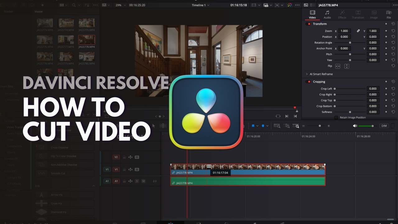 How to Cut and Trim Video in DaVinci Resolve (Beginner Tutorial)