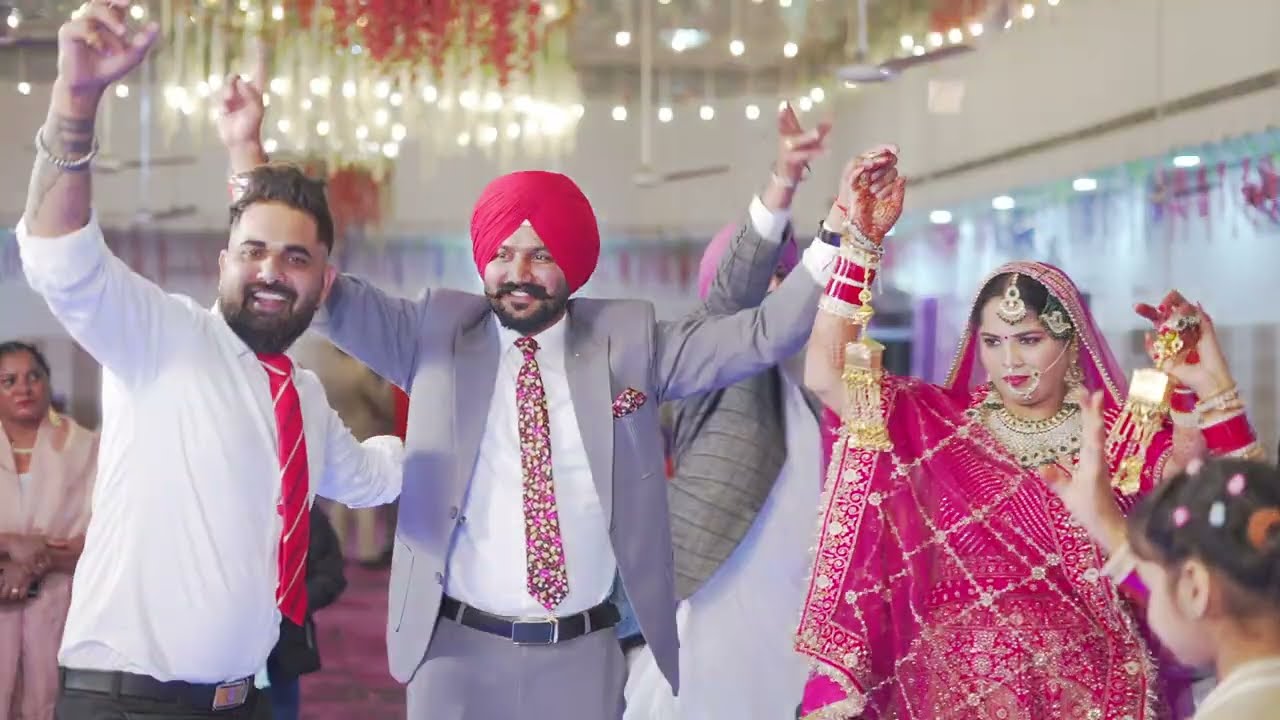 Veerpal Singh & Princepal Kaur Wedding Highlight Jaggi Photo Art Gallery Mudki 2025