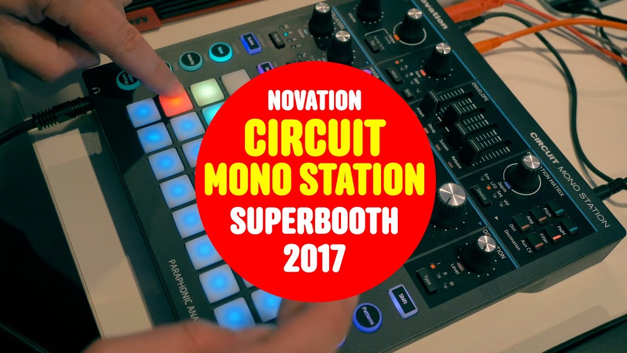 Novation Circuit Mono Station - Superbooth2017
