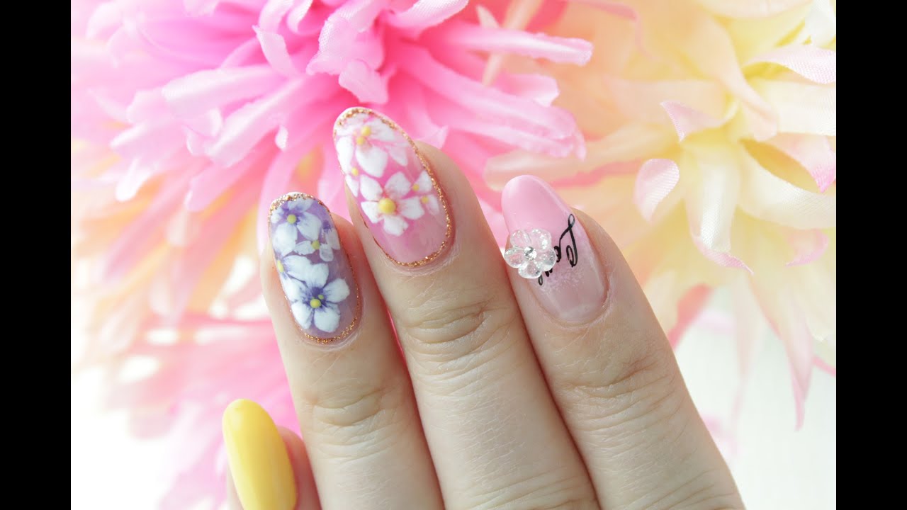 [미대의 네일컬렉션]28화_코스모스 네일아트/Cosmos Nail Art/コスモスネイルアート/宇宙美甲