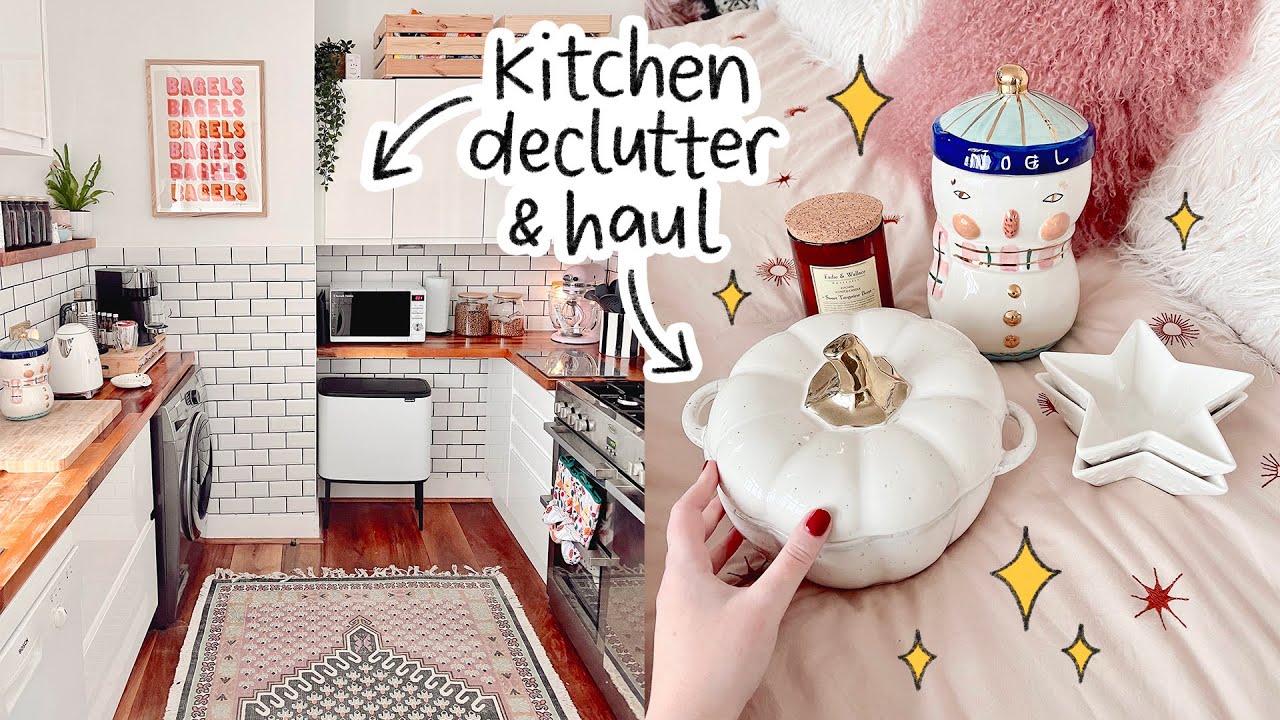 ✨ VLOG ✨ decluttering my kitchen + the most lovely homeware bits! 🥰