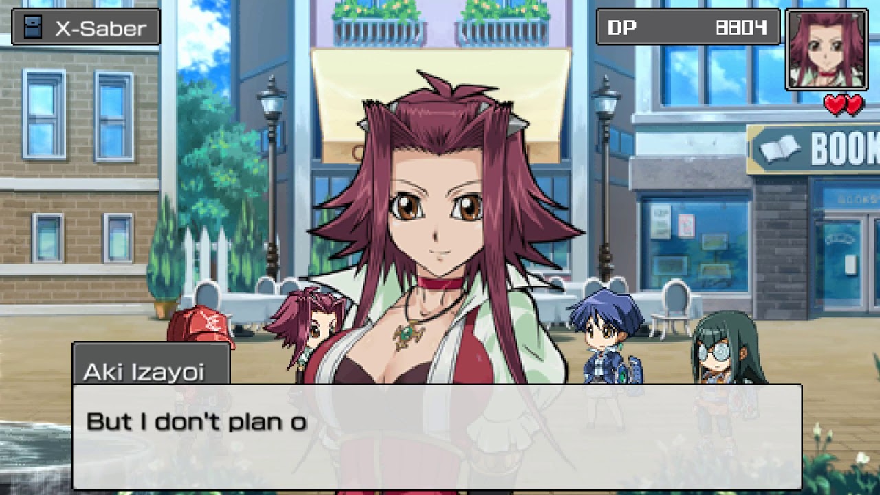 Yu-Gi-Oh! Tag Force 6 English Patch Gameplay Story Mode Aki Izayoi/Akiza Izinski 2nd Heart Event
