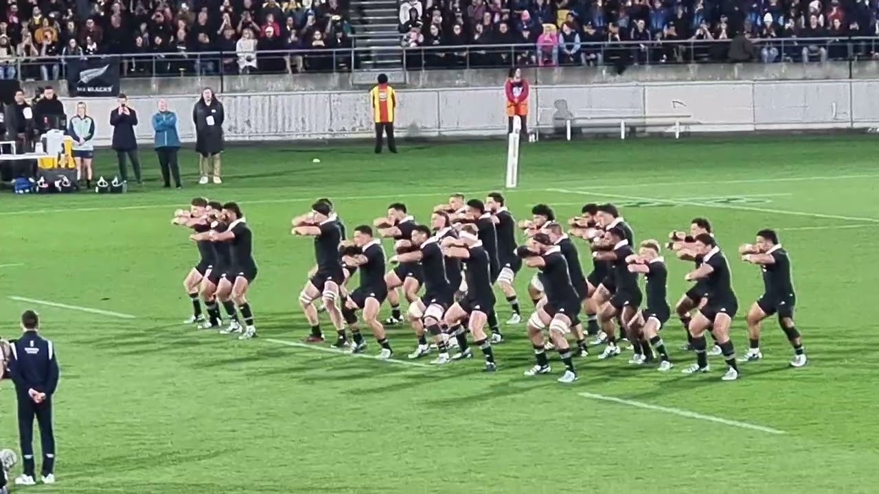 All Blacks haka against Australia- 28th September 2024