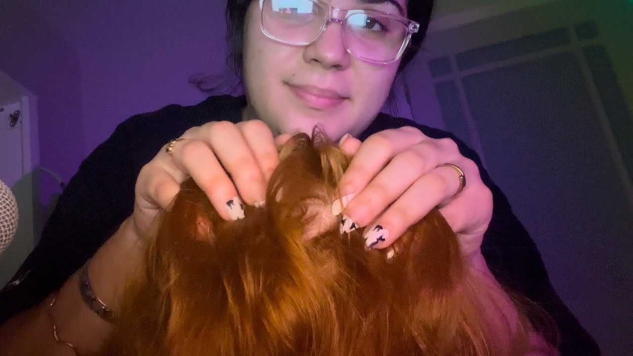 ASMR FAST & AGGRESSIVE SCALP SCRATCHING ( super crispy tingles ) 